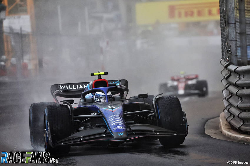 Nicholas Latifi, Williams, Monaco, 2022 · RaceFans, monaco 2022 f1 HD wallpaper