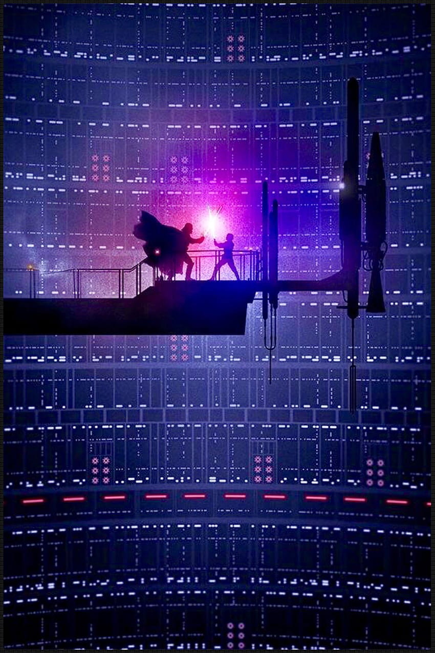 Duel at Bespin Star Wars HD phone wallpaper