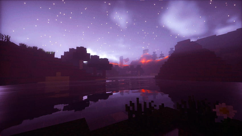 Minecraft Night opublikowane przez Johna Andersona Tapeta HD