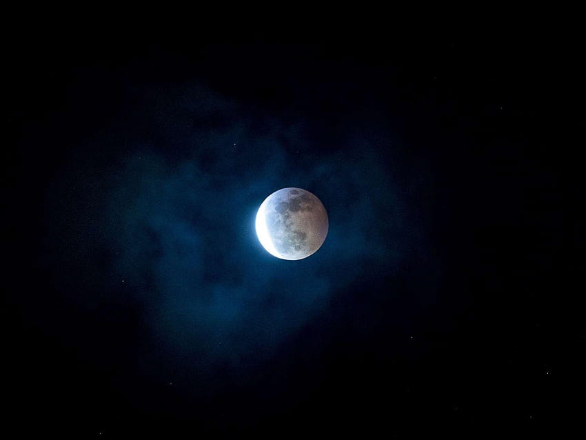 First full moon of 2020, the 'wolf moon,' to coincide with, lunar eclipse january 2020 HD wallpaper