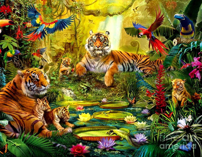 Jungle Animals Real Life, jungle safari HD wallpaper | Pxfuel