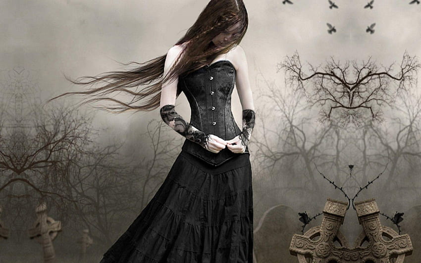 Dark gothic art artwork fantasy j HD wallpaper | Pxfuel