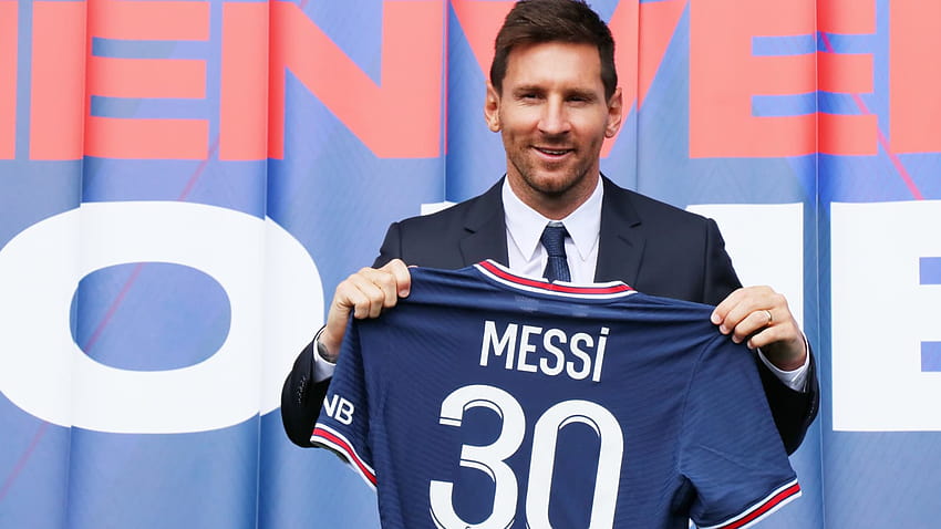 Lionel Messi is being partly paid in crypto by PSG, psg 2022 jersey HD wallpaper