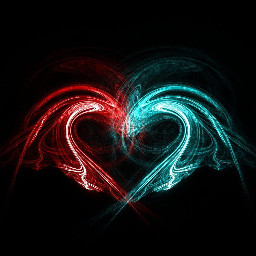 Lista Cool Fire Heart, płonące serce Tapeta na telefon HD
