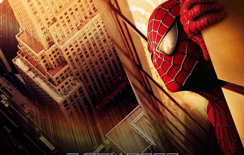 市、ニューヨーク、2002年、映画、ピーター・パーカー、スパイダーマン、スパイダーマン2002 高画質の壁紙