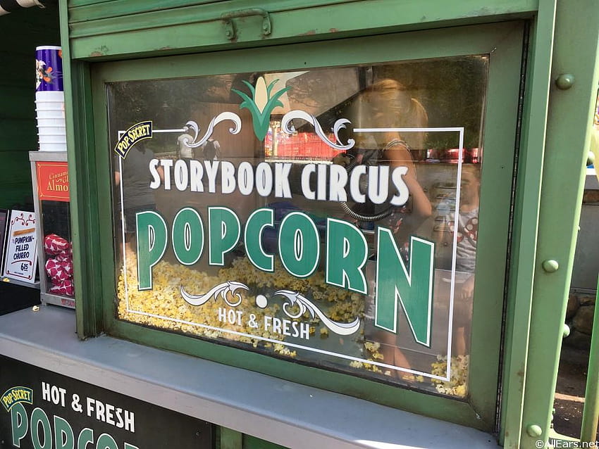 Книга с разкази Circus Snacks в Walt Disney World, магически цирков парад HD тапет