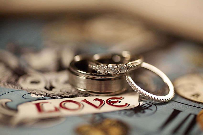 Wedding and Engagement Rings, diamonds jewelry HD wallpaper