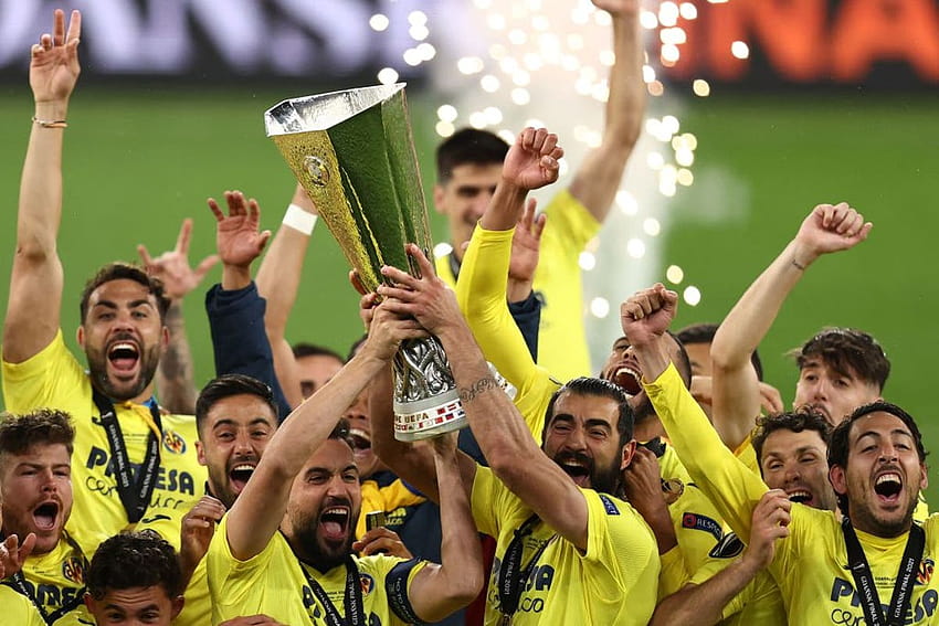 การจัดอันดับผู้เล่นเมื่อบียาร์เรอัลเอาชนะแมนฯ ยูไนเต็ดในรอบชิงชนะเลิศยูโรป้าลีก บียาร์เรอัลเป็นแชมป์ยูฟ่ายูโรปาลีกปี 2021 วอลล์เปเปอร์ HD