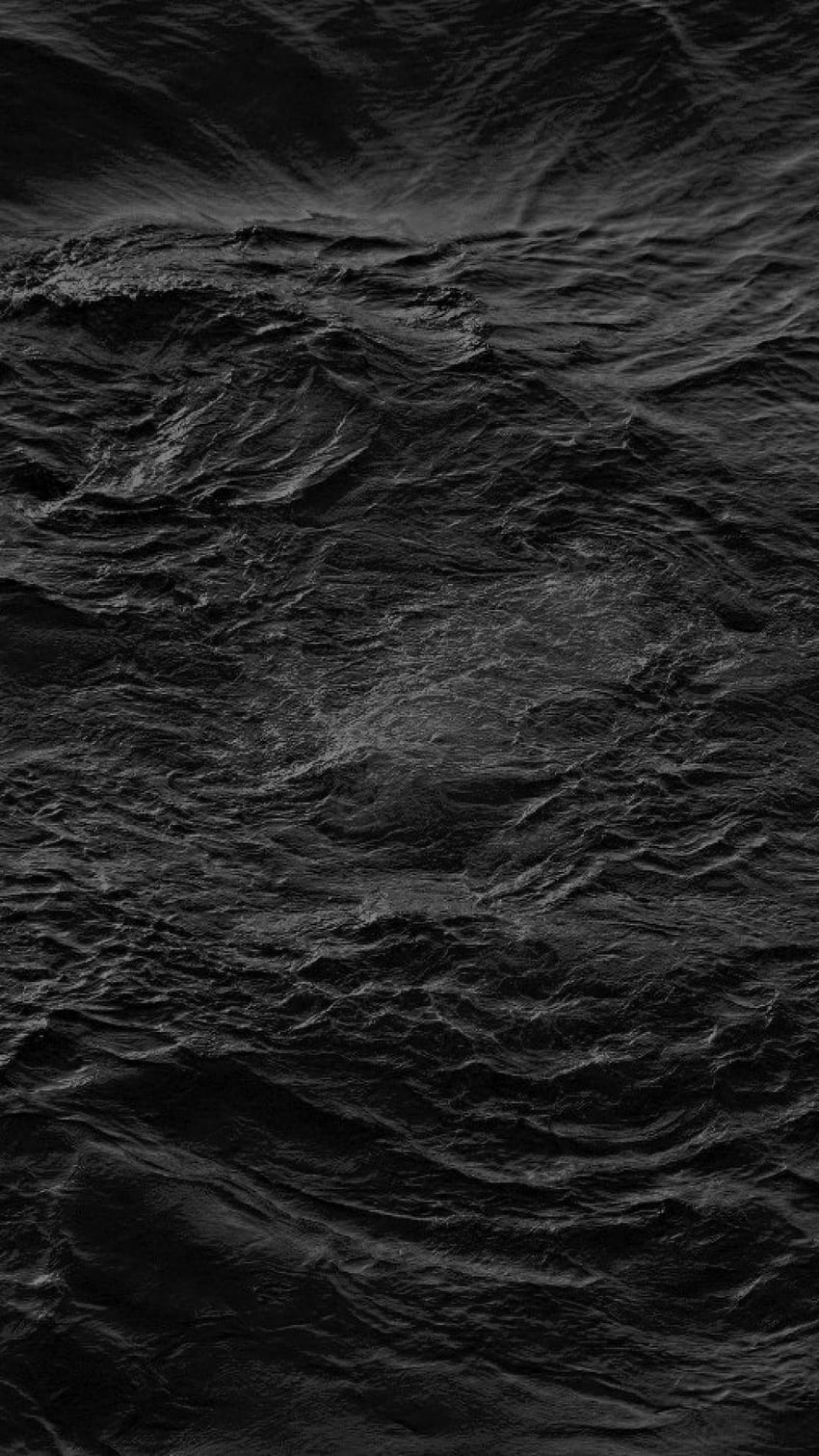 Lautan air laut hitam wallpaper ponsel HD