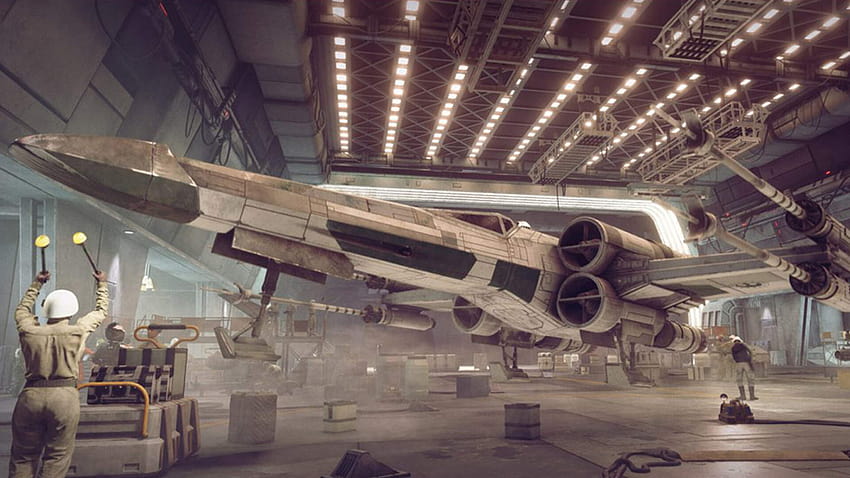 След четири часа, Star Wars: Squadrons е по-бърза, по-дълбока X ескадрила на изтребители HD тапет