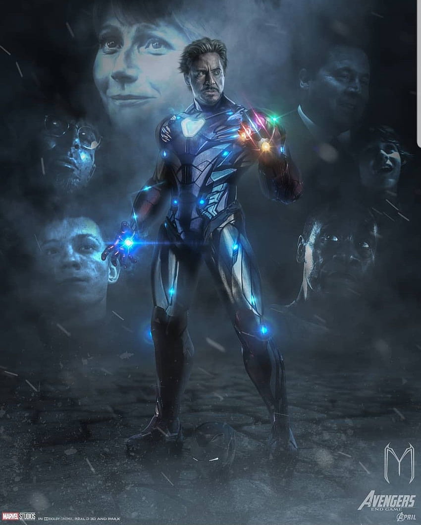 Tony Stark Iron Man Endgame Snap, avengers endgame tony stark HD phone wallpaper