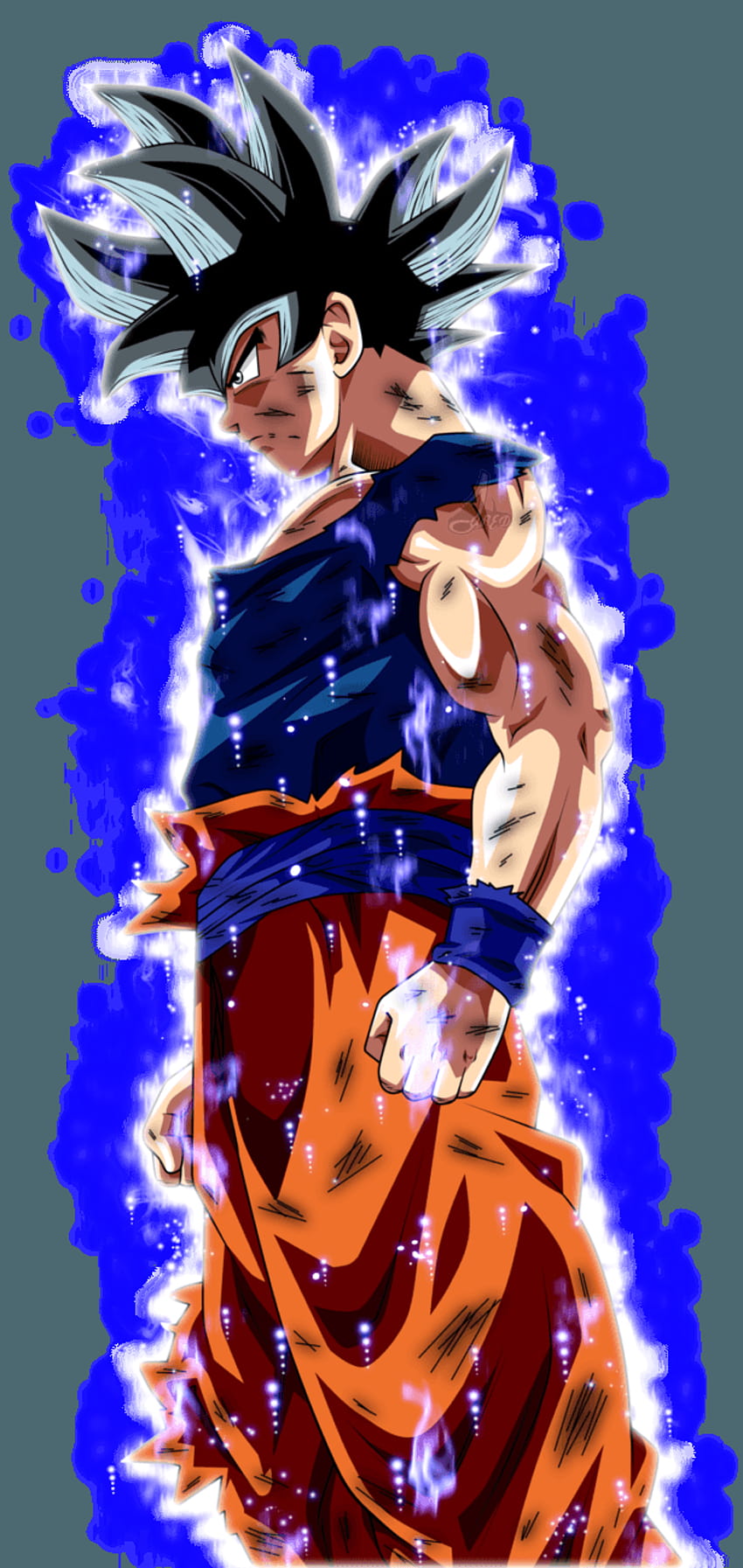 Kid Goku, dbz, instinto superior, kid goku, migatte no gokui, HD phone  wallpaper