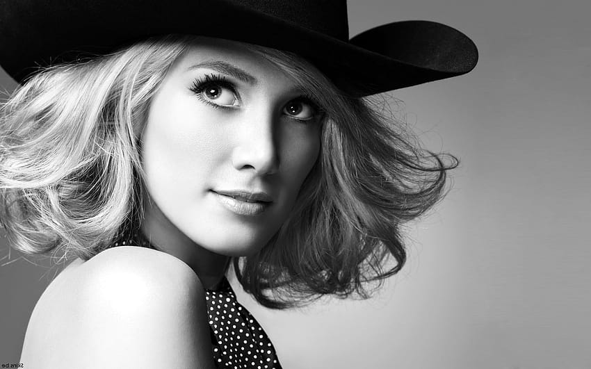 women, Blonde, Face, Cowboy Hats / and, women hats HD wallpaper