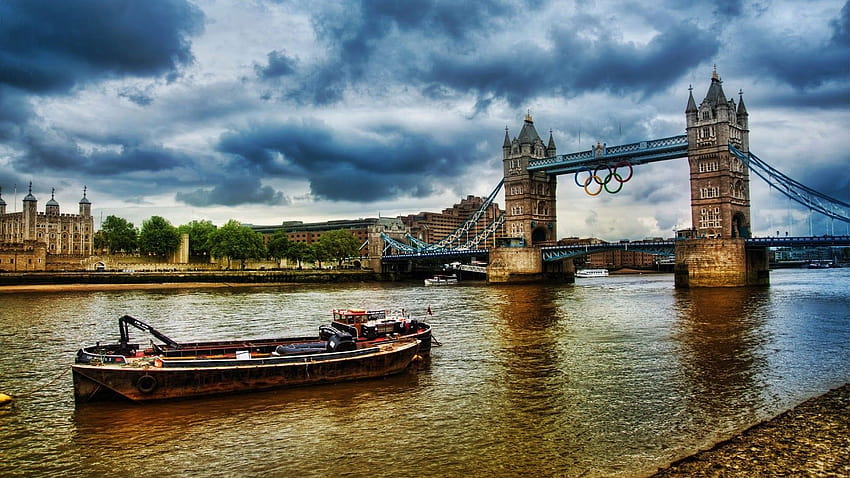 Beautiful River Thames HD wallpaper