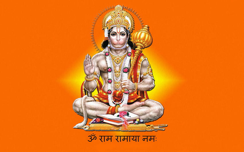 Glückliche Hanuman Jayanti 2019 WhatsApp Dp-er HD-Hintergrundbild