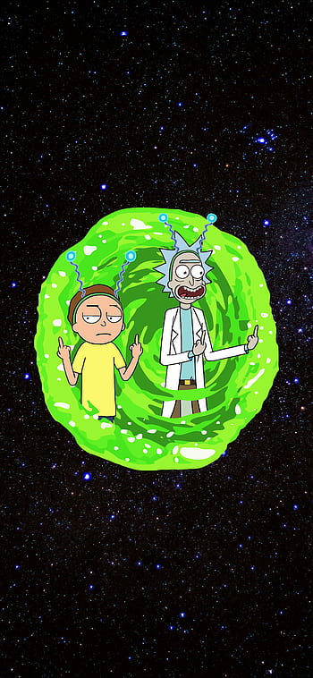Rick Morty in space wallpaper by blackfox333 - Download on ZEDGE™