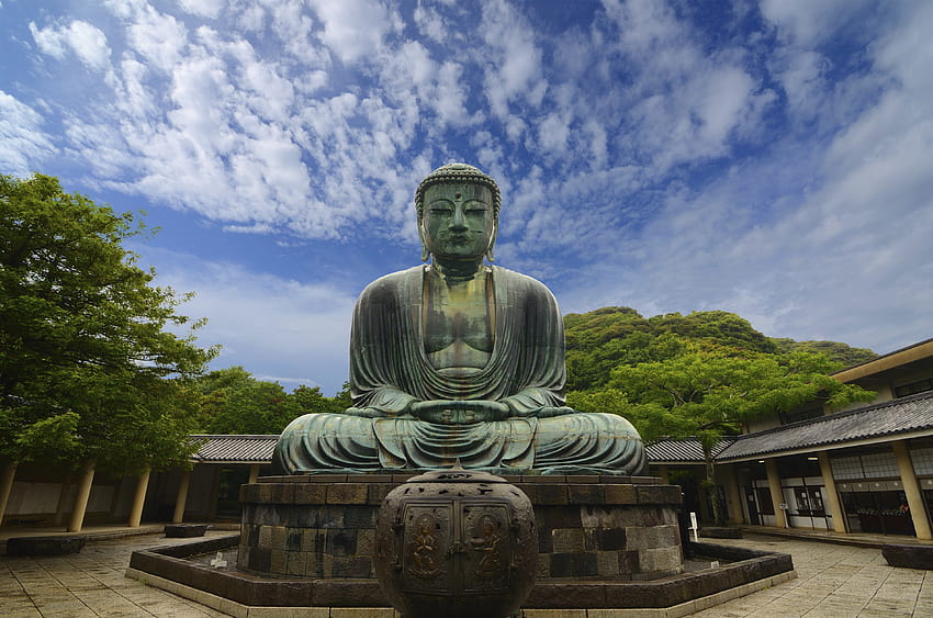 Kamakura'nın Büyük Budası, Tokyo, Japonya HD duvar kağıdı