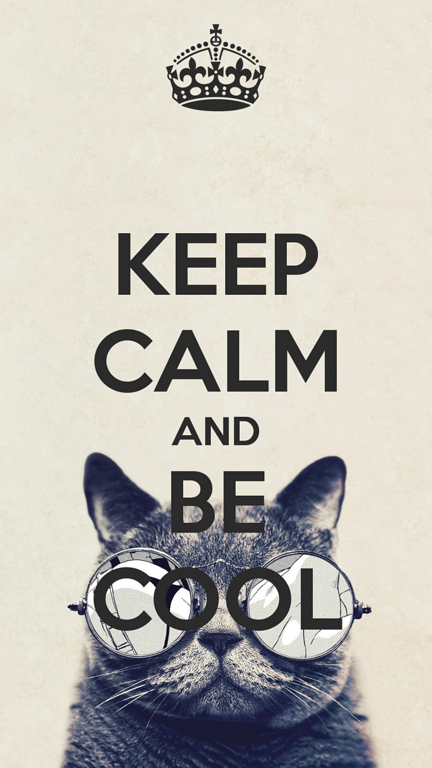 Glitter Keep Calm Home Screen Kecbio [1080x1920] for your , Mobile & Tablet HD phone wallpaper