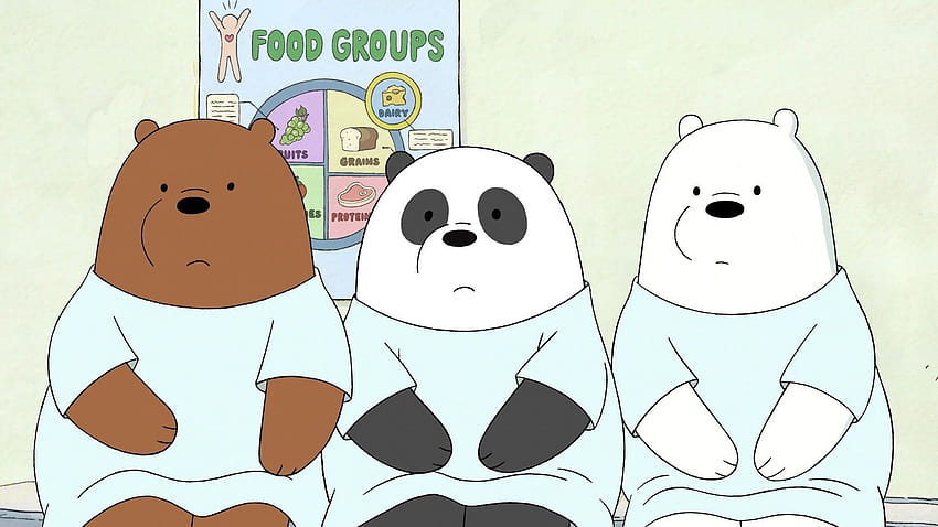 We Bare Bears posted by Samantha Mercado, aesthetic bare bears pc HD wallpaper