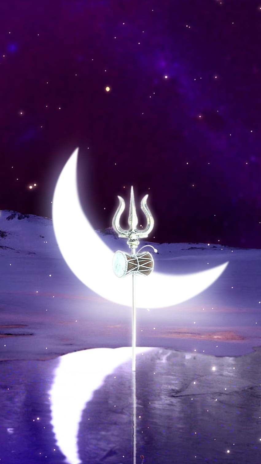 Voller Lord Shiva Schwarzer Hintergrund, Mahadev dunkel HD-Handy-Hintergrundbild