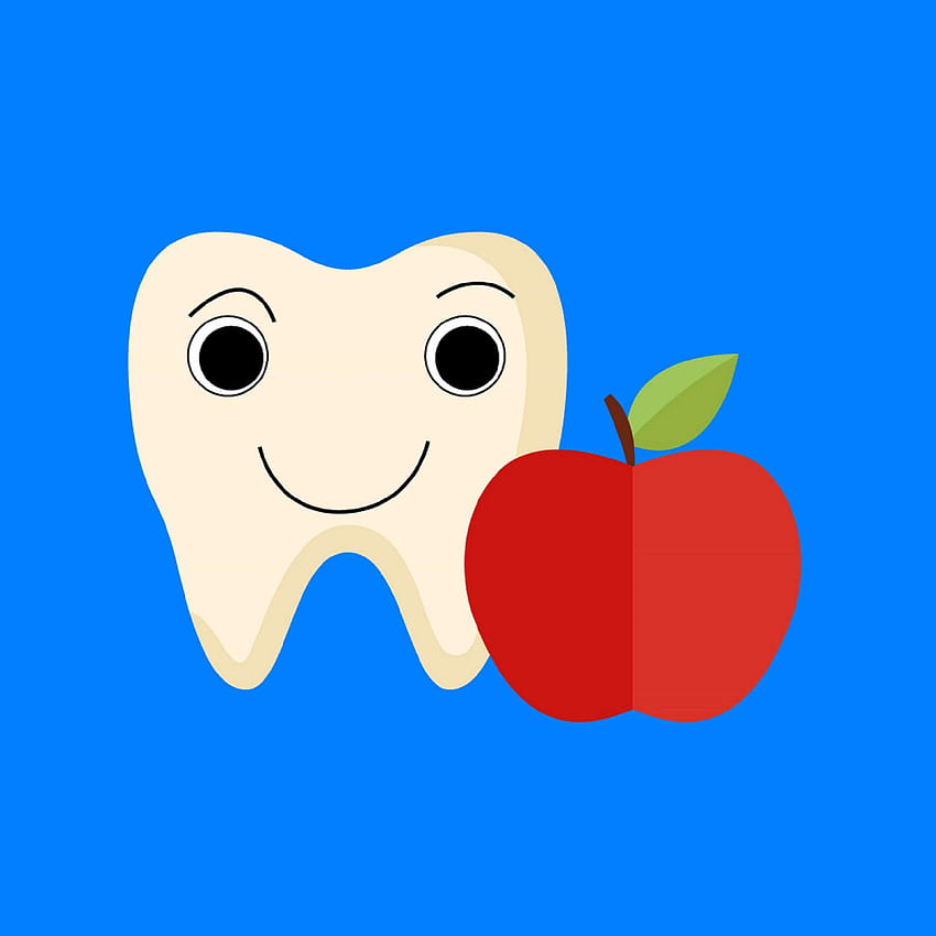 3090490 jabłko, dentysta, dentysta, stomatologia, zdrowe odżywianie, zdrowie Tapeta na telefon HD