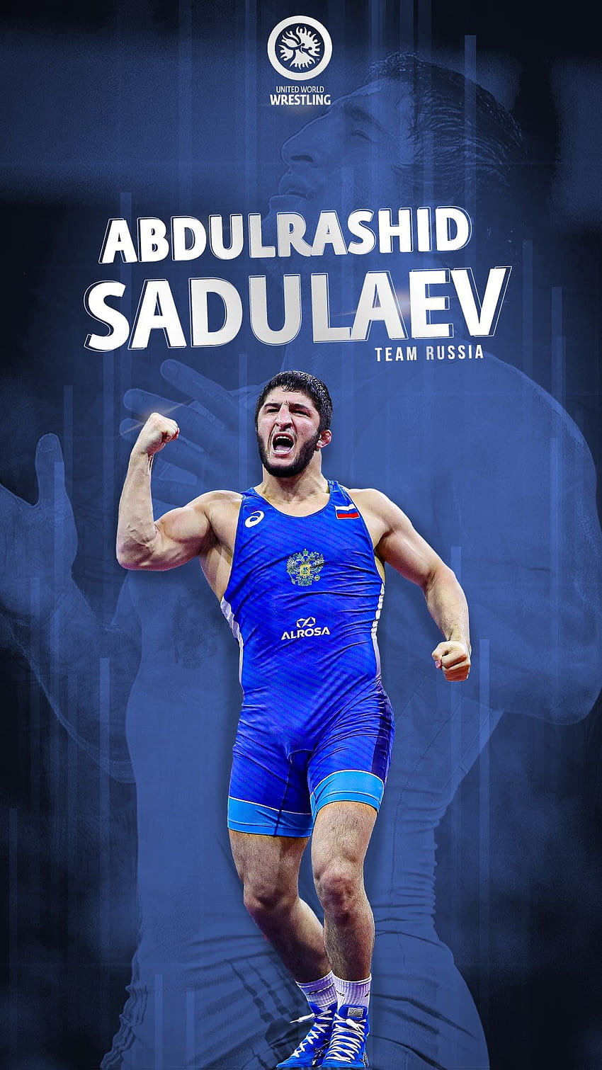 Abdulrashid Sadulaev Phone, olympic wrestling HD phone wallpaper