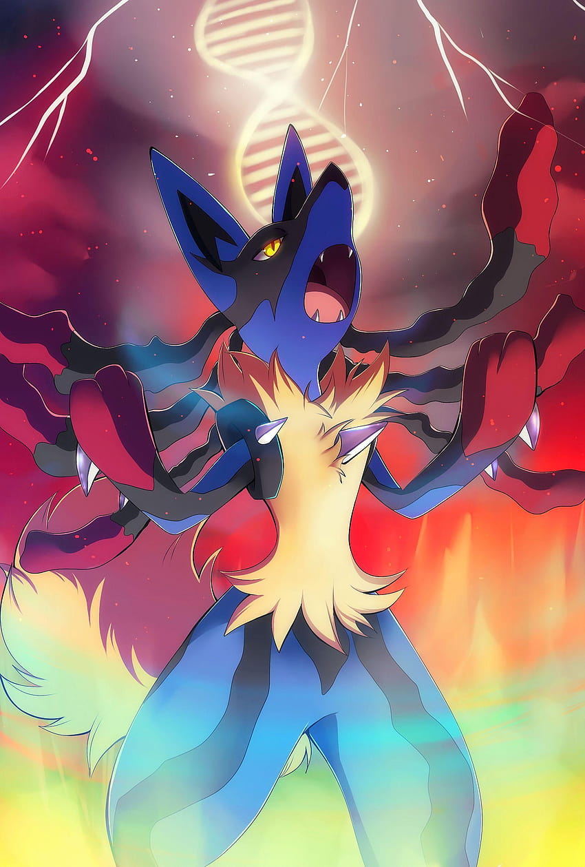 lucario mega evolution wallpaper