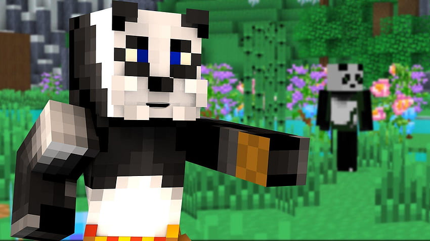 Minecraft Kung Fu Panda Roleplay!, マインクラフト パンダ 高画質の壁紙
