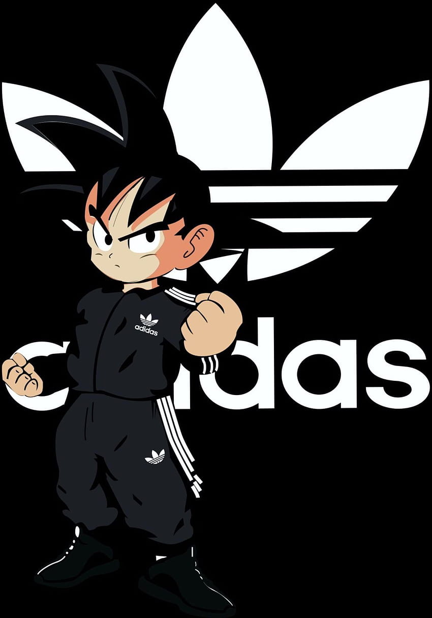 Goku Adidas Cartoon, goku swag HD phone wallpaper