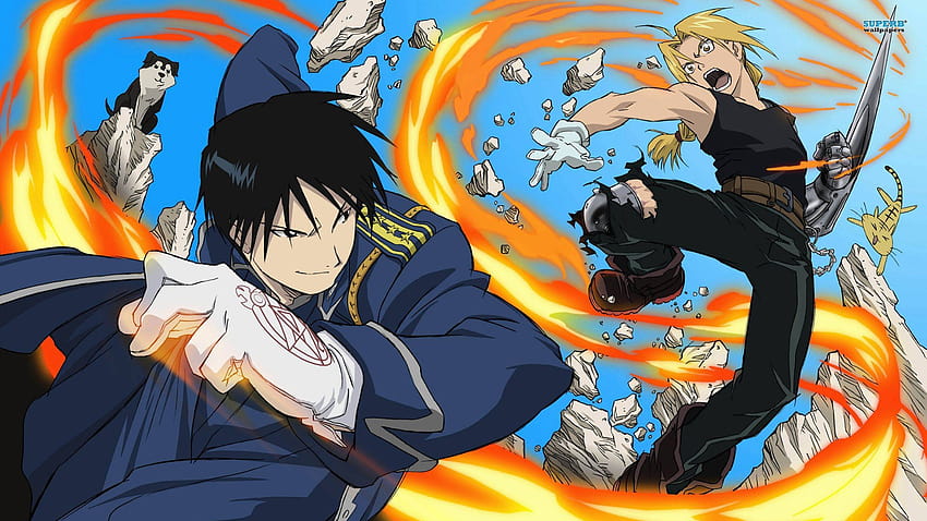 Wallpaper anime, boys, full metal alchemist brotherhood for mobile and  desktop, section прочее, resolution 1920x1200 - download