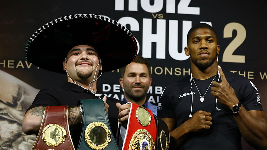 Andy Ruiz Jr. and Anthony Joshua reflect on the past ahead HD wallpaper