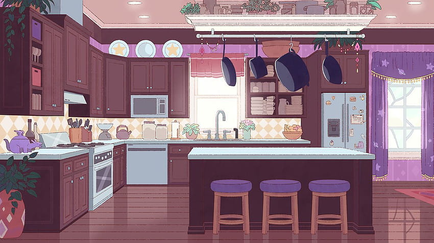 The Frederator Studios Tumblr, kitchen anime art HD wallpaper