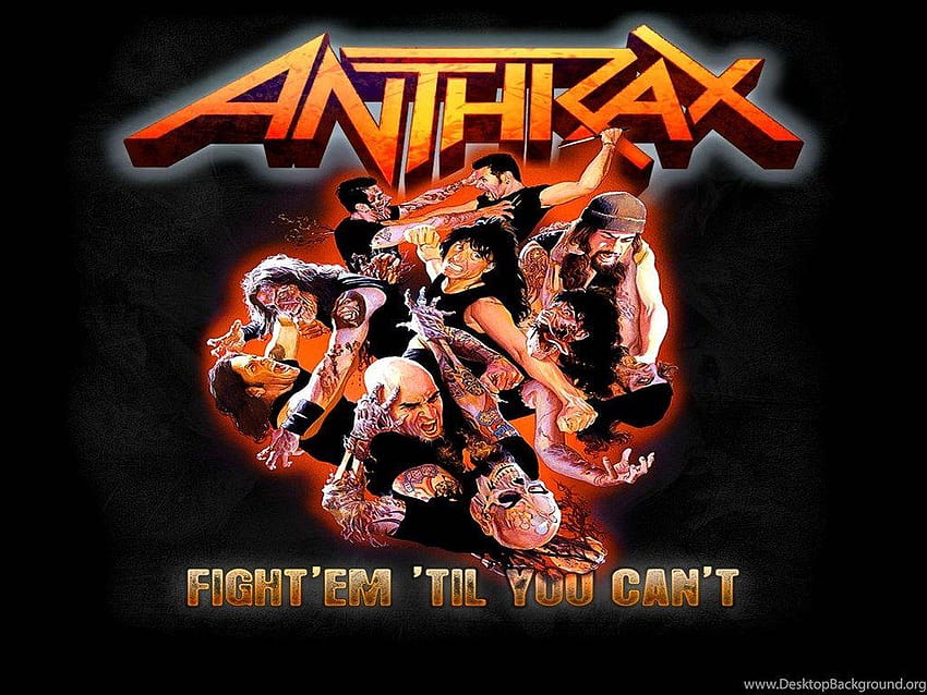 ANTHRAX Thrash Metal Groove pesado, metal basura fondo de pantalla
