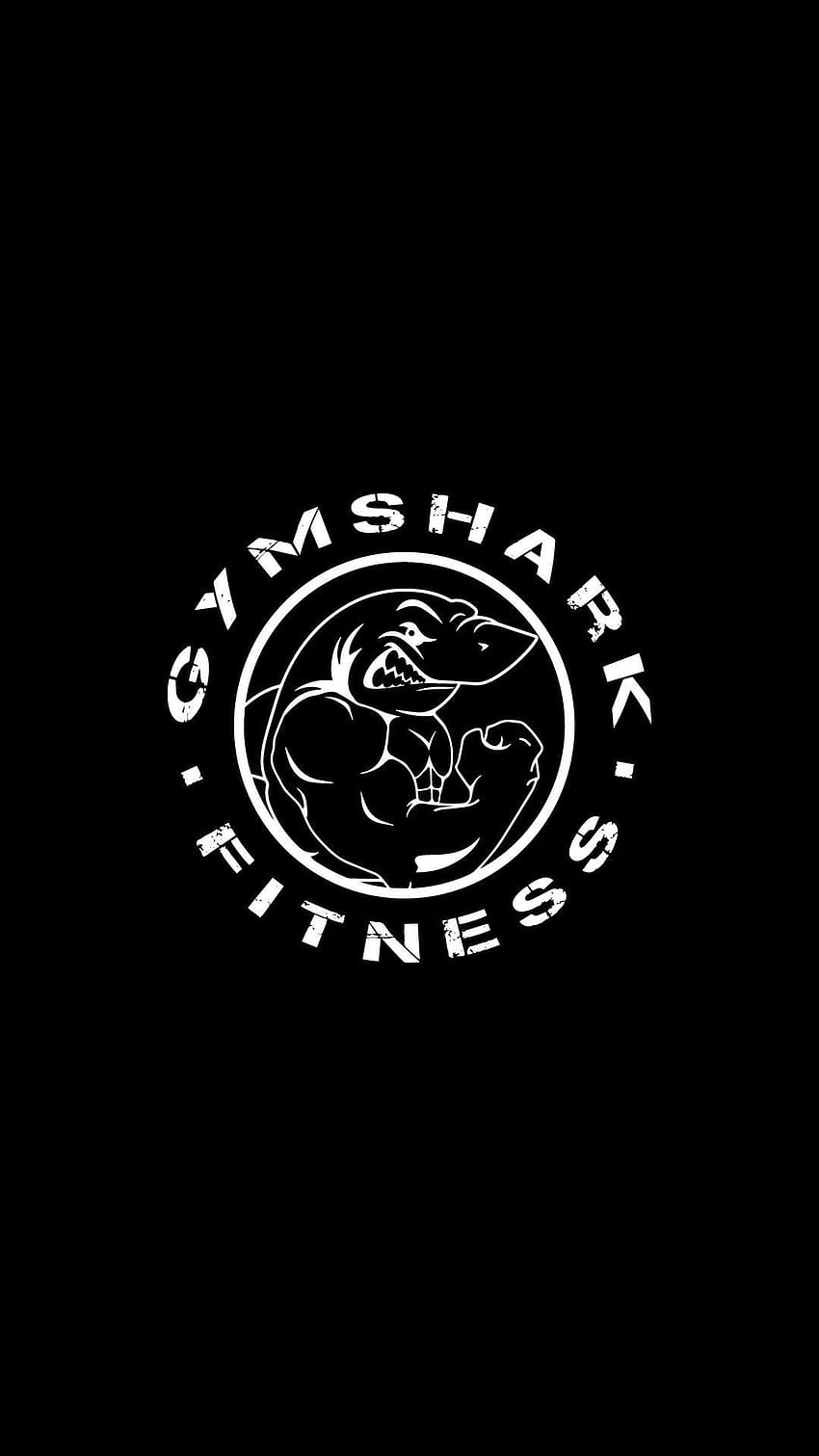 Gym Logo, gym black HD phone wallpaper