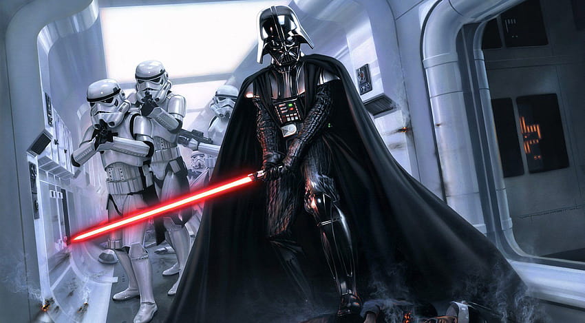 Darth Vader Adorna il numero di Fiery Villains di Empire Magazine, Darth Vader Star Wars 2021 Sfondo HD