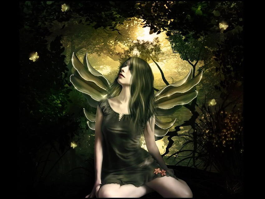 happy holi 2012: Beautiful Fairies Fantasy Fairy, beatutiful fairy HD wallpaper