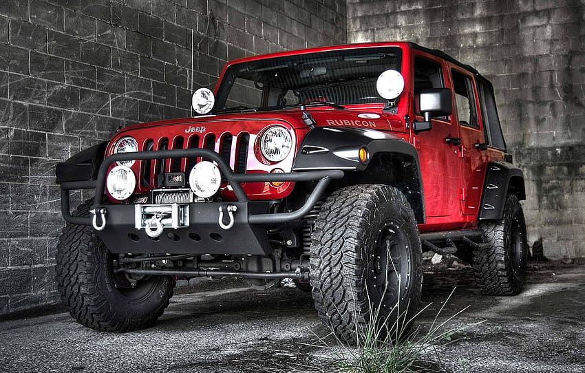 Hangar, jeep, SUV, the front, Rubicon, Jeep Wrangler , section jeep, jeep jk  HD wallpaper | Pxfuel