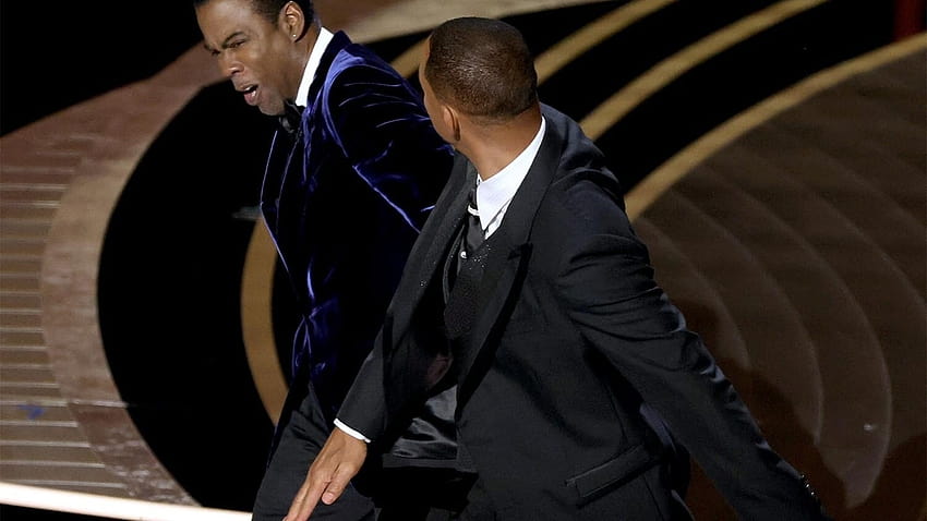 Oscars 2022: Will Smith gifle Chris Rock pour une blague sur sa femme Jada dans un moment choquant. Montre Fond d'écran HD