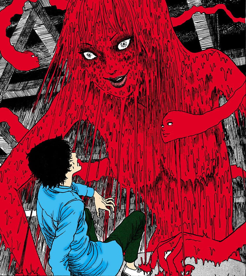 Junji Ito Manga Uzumaki – Tła Tapeta na telefon HD