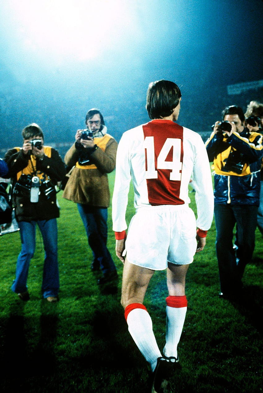Johan Cruyff at his Ajax farewell match, 1978., johan cruyff football total HD phone wallpaper