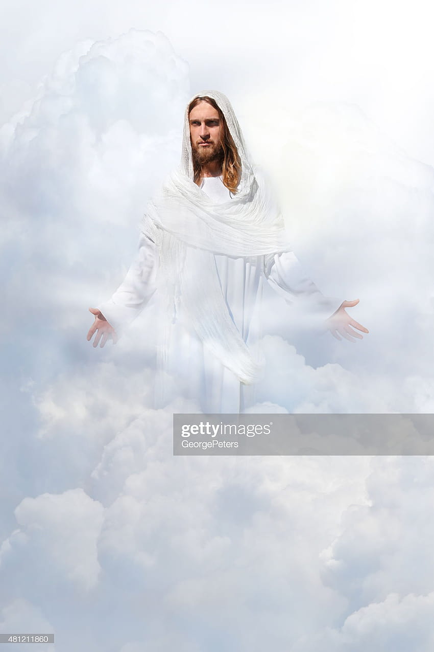 Jesucristo en el cielo alto, jesus en el cielo fondo de pantalla del