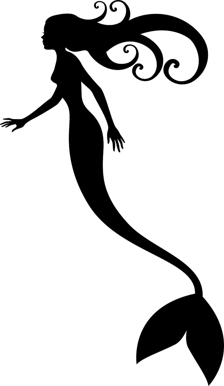 Mermaid Tail Transparenter Hintergrund, ClipArt, Meerjungfrau-Tail-Designs HD-Handy-Hintergrundbild