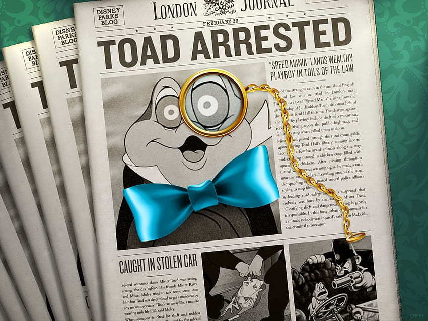 Leap into Leap Day with New Mr. Toad's Wild Ride HD wallpaper