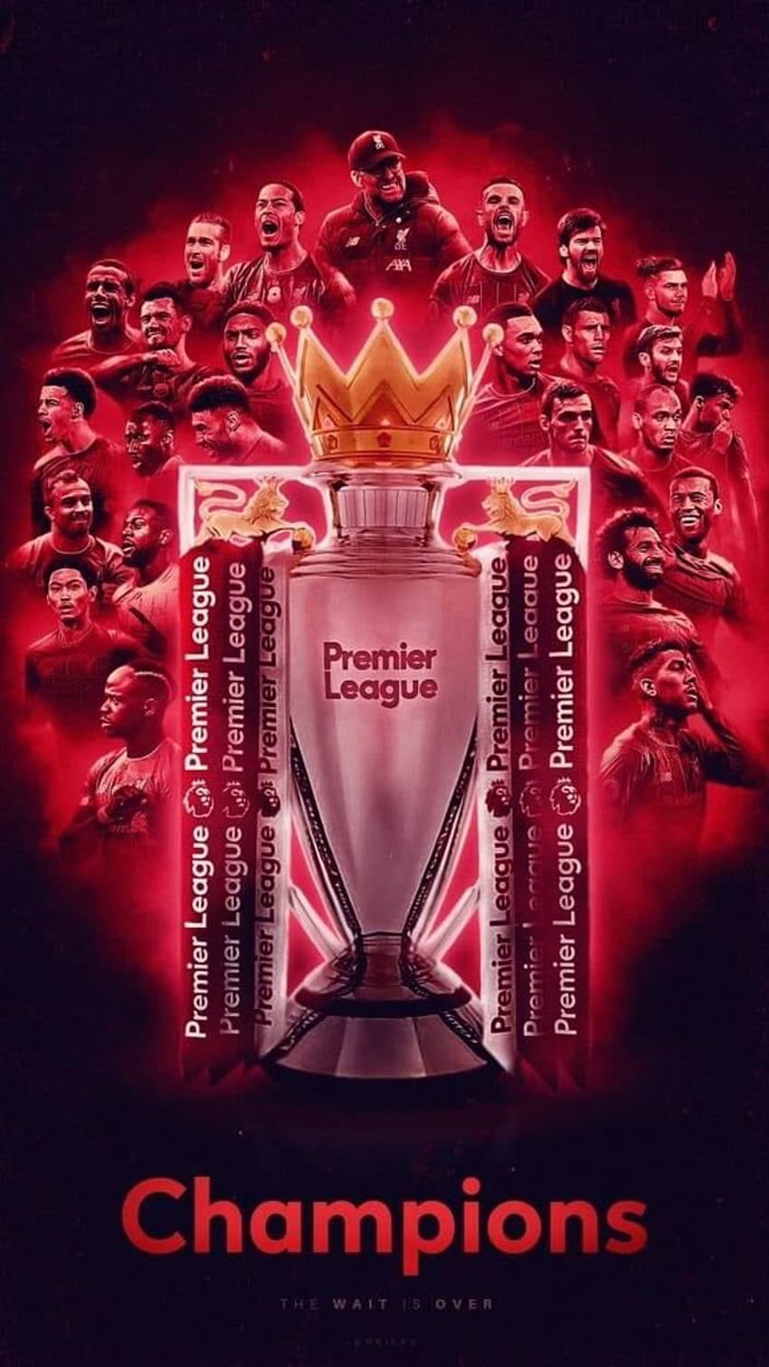 Liverpool Premier League campeones 2020 fondo de pantalla del teléfono