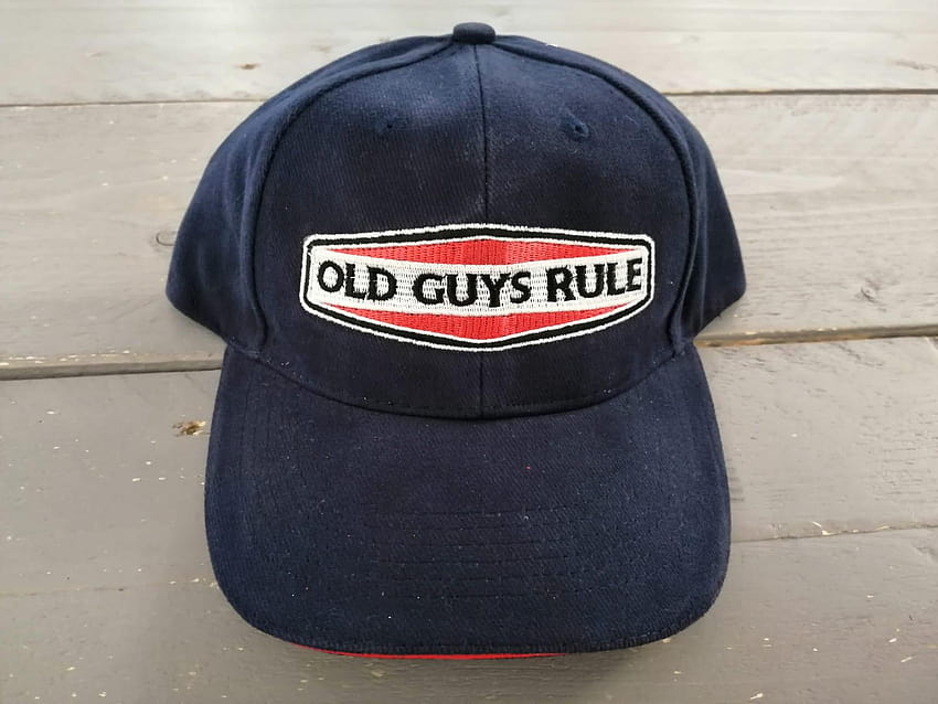 Old Guys Rule blauwe cap HD wallpaper