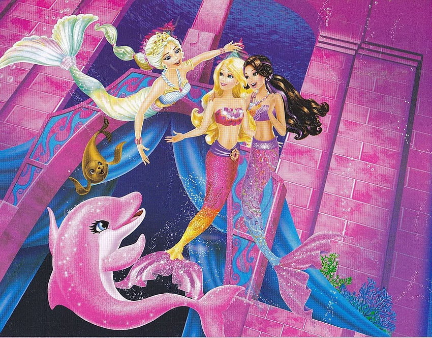 Sereia desenho, Filmes da barbie, Desenhos animados, barbie mermaid HD wallpaper