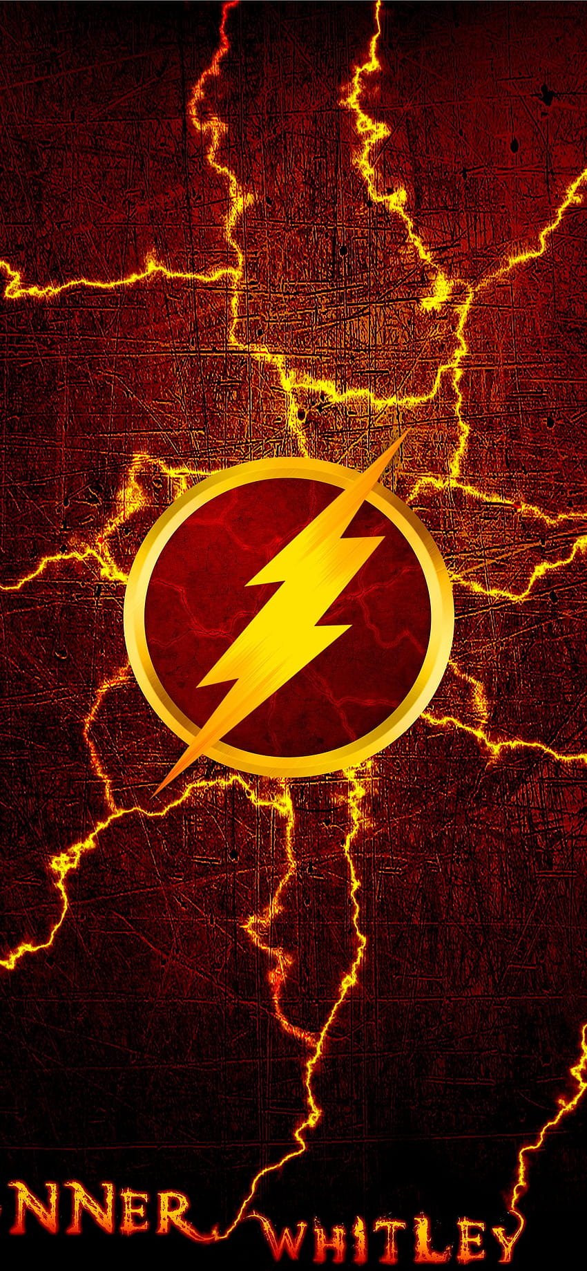 48 The Flash Logo on afari iPhone, the flash symbol HD phone wallpaper