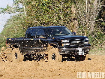 muddy chevy silverado