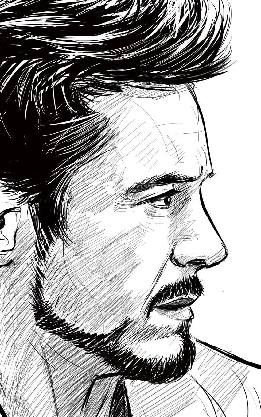 Iron Man, Iron Man paintingpinterest, szkic Iron Mana Tapeta na telefon HD