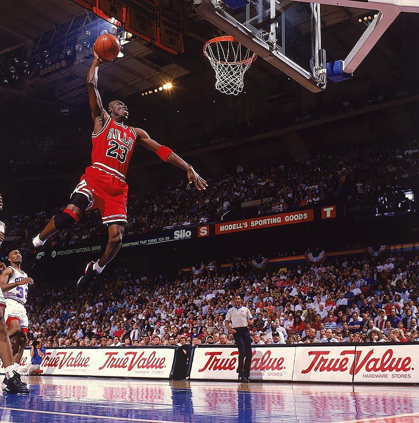 การประกวด Michael Jordan dunk อธิบายโดย SI grapher ไมเคิลจอร์แดนโยนดังค์ วอลล์เปเปอร์โทรศัพท์ HD